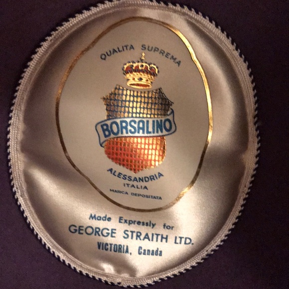 BORSALINO ITALIAN LAVENDER PURPLE HAT 22 1/2- NWOT - Picture 6 of 8